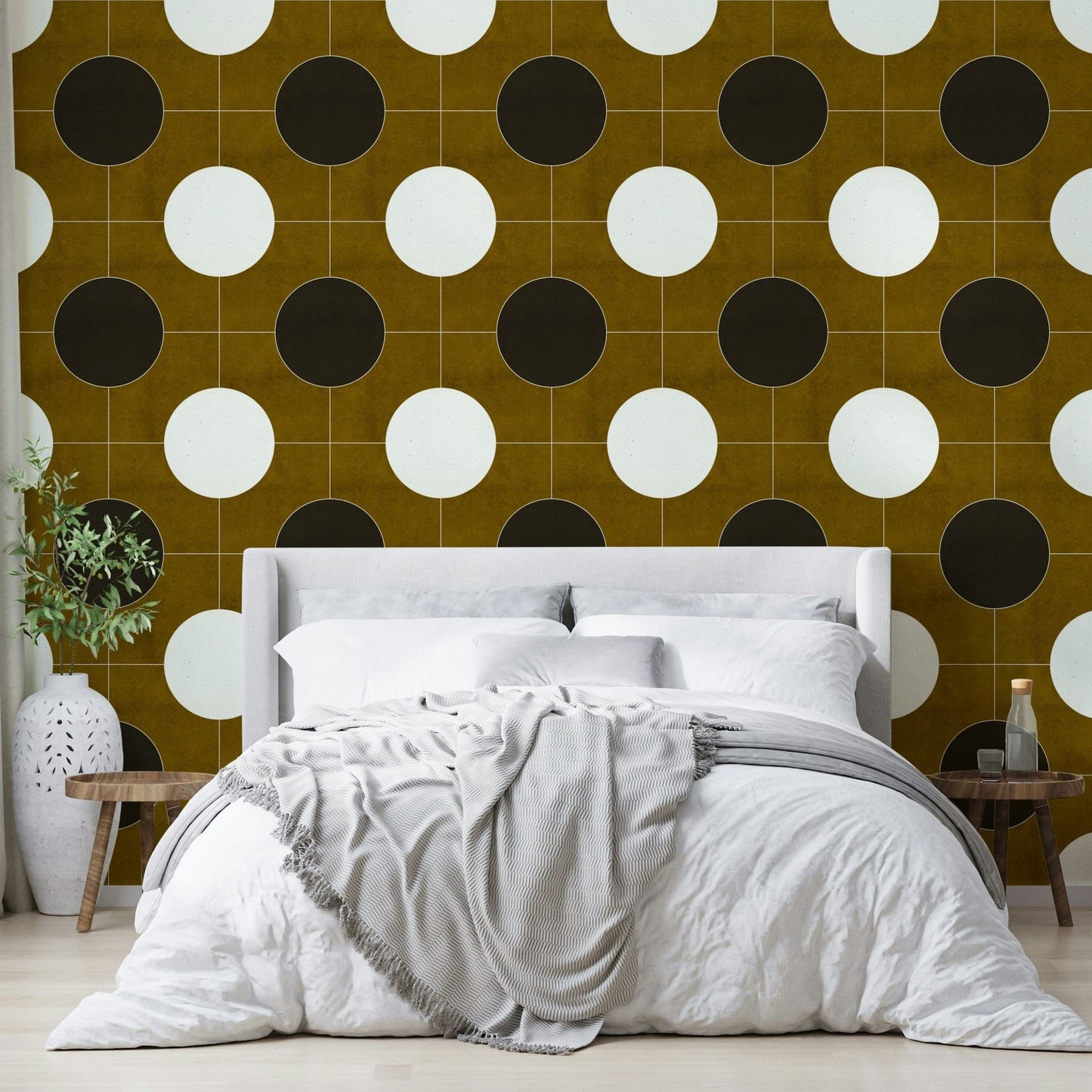 Mid-Century Modern Minimalism Wallpaper⁠