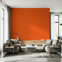 Linen Orange texture wall mural aged vertical streaks.