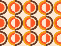 Mid Mod Classic Dots Beige Wallpaper - Giffywalls