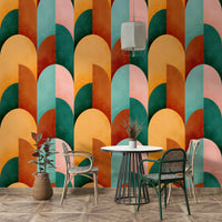 It gives a feeling of bold creativity and modern artistry.
