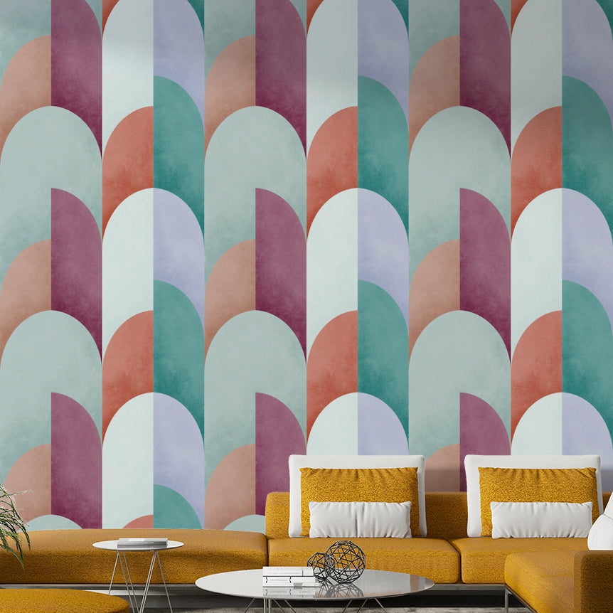 The color palette is composed of warm and inviting tones, typical of a sunset.