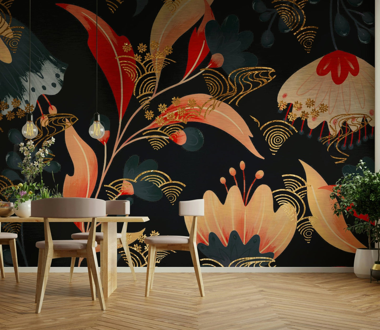 Striking focal point for interior decor.

