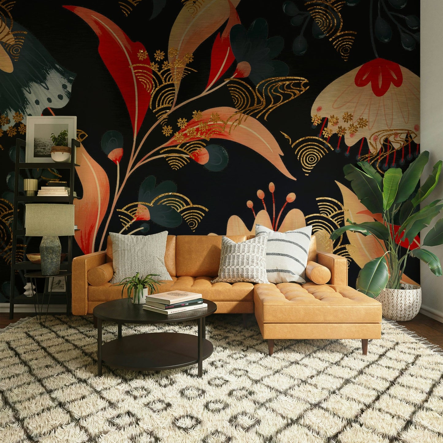 Mysterious and elegant aesthetic.

