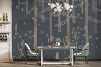 nchanting grove wallpaper for dining room decor C279