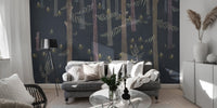 Twilight fairy wallpaper for cozy living rooms C279