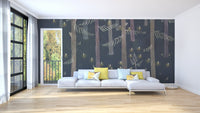 Midnight grove wallpaper for stylish hallways C279