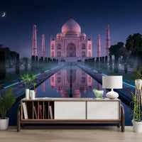 Midnight Majesty at Taj Mahal Wall MuralGD9203