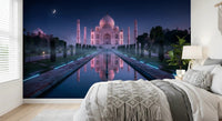 Midnight Majesty at Taj Mahal Wall MuralGD9203