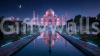 Midnight Majesty at Taj Mahal Wall MuralGD9203
