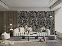 Midnight Masquerade Halloween pumpkin wallpaper