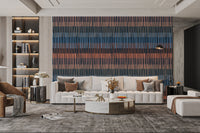 Modern Midnight Melody Wall Art Mural
