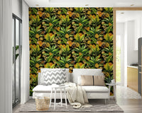 Stunning monkey wallpaper for a bold room look

