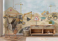 Mighty Machines Wall Mural - C321