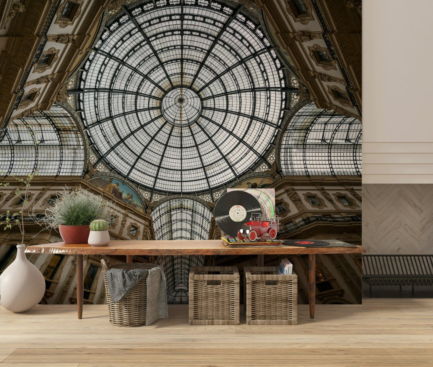 A classic natural theme wallpaper for walls.