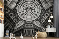 Artistic depiction of classical arches for a creative studio wall mural wallpaper.