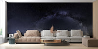 Milky Way Starry Night Wallpaper Mural - Giffywalls A236