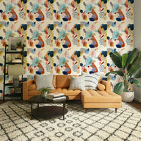 Contemporary mineral abstract wall art

