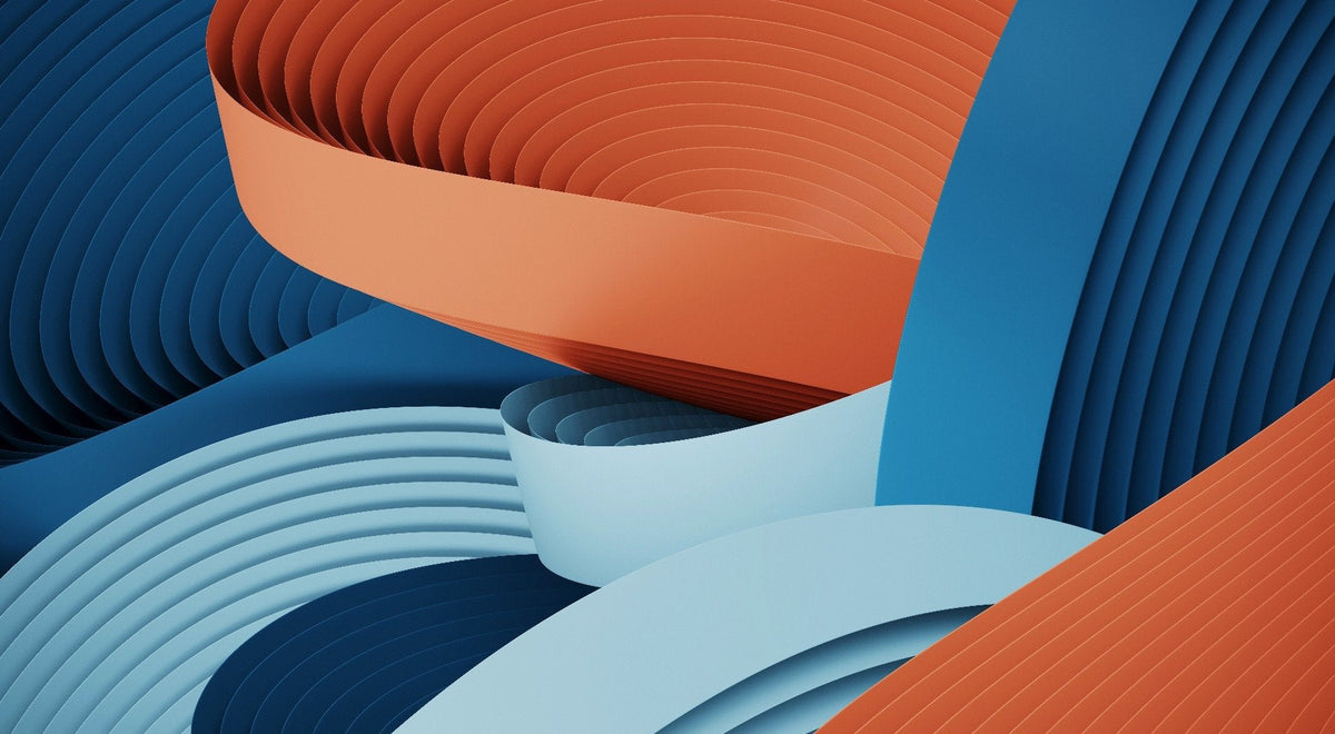 Stunning Strips Wallpaper Mural in your room — zoomed