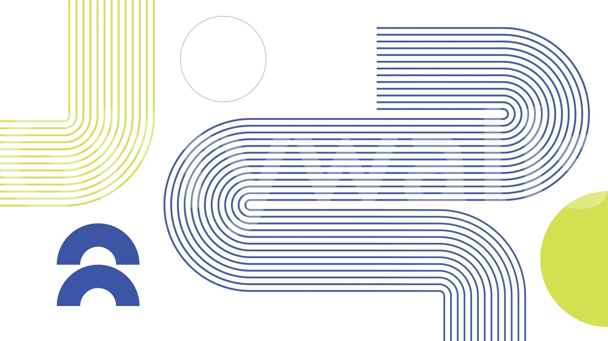 Timeless Bauhaus wallpaper pattern

