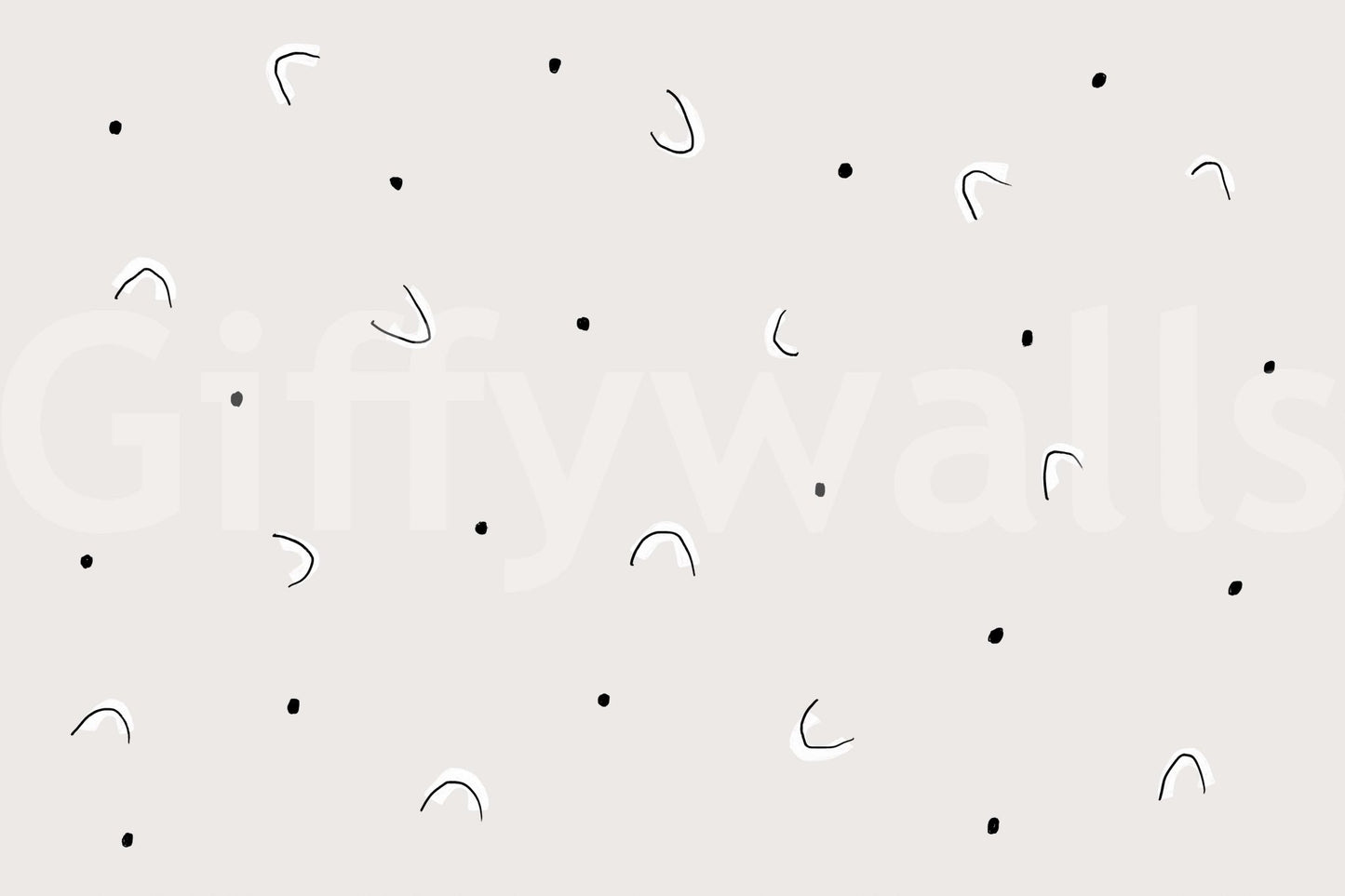 Minimalist Dots Wall Mural -2329861