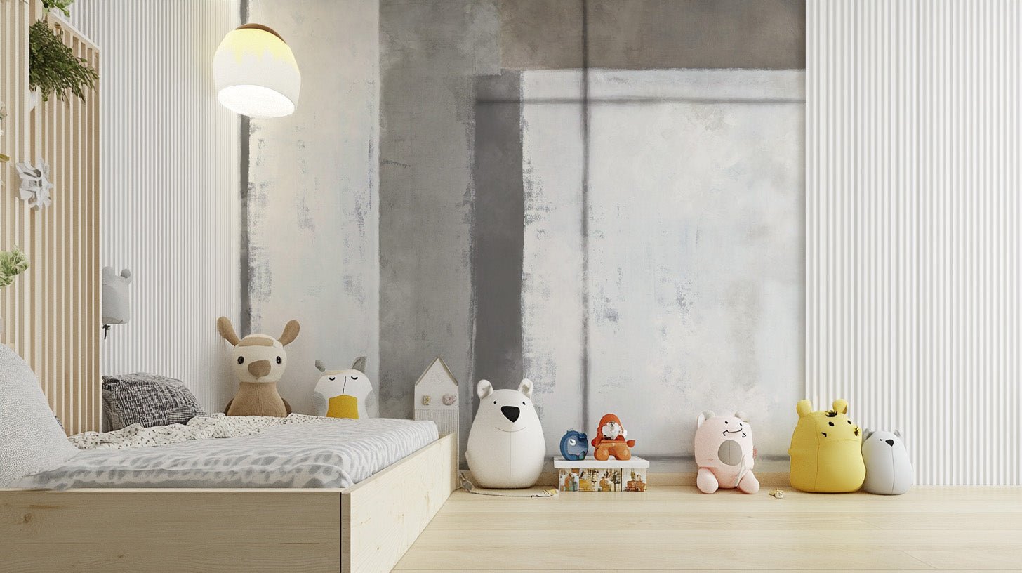 Modern abstract wallpaper with shapes
 D254