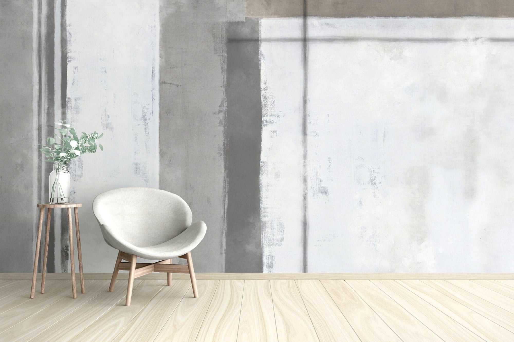 Minimalist geometric abstract wallpaper D254
