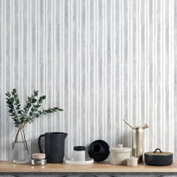 Clean minimalist gray stripe wallpaper
