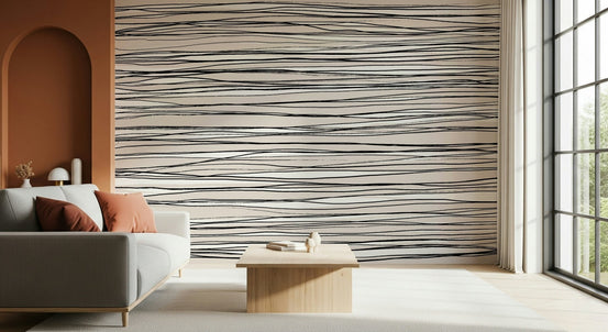 Minimalist Lines Wall Mural GD5454