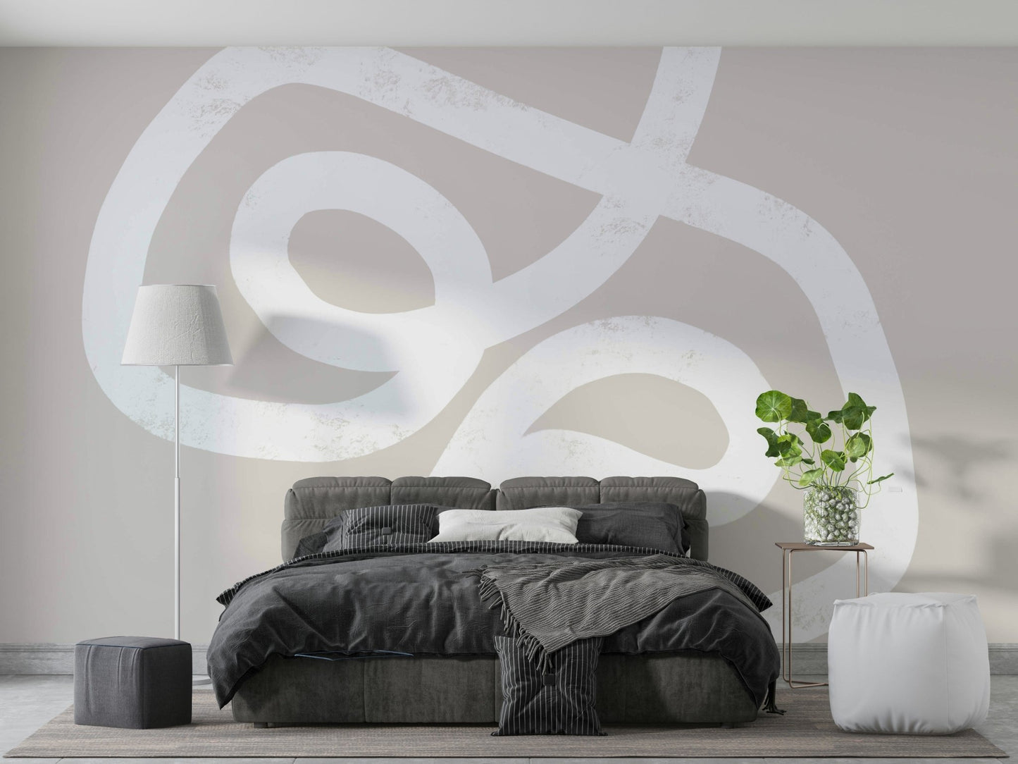 A classic abstract line wallpaper for walls.

