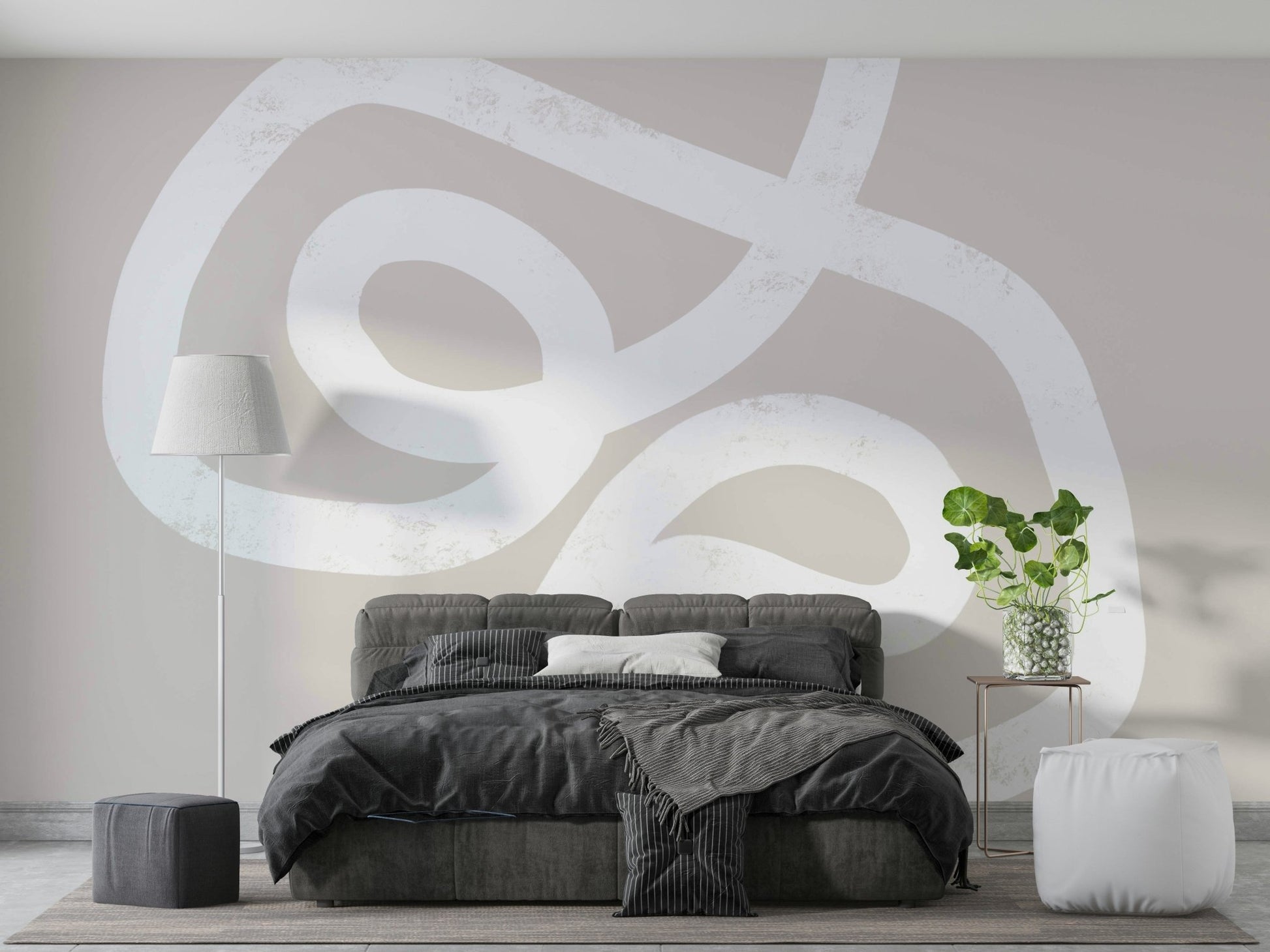 A classic abstract line wallpaper for walls.

