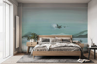 Tranquil Nature Ocean Wall Mural

