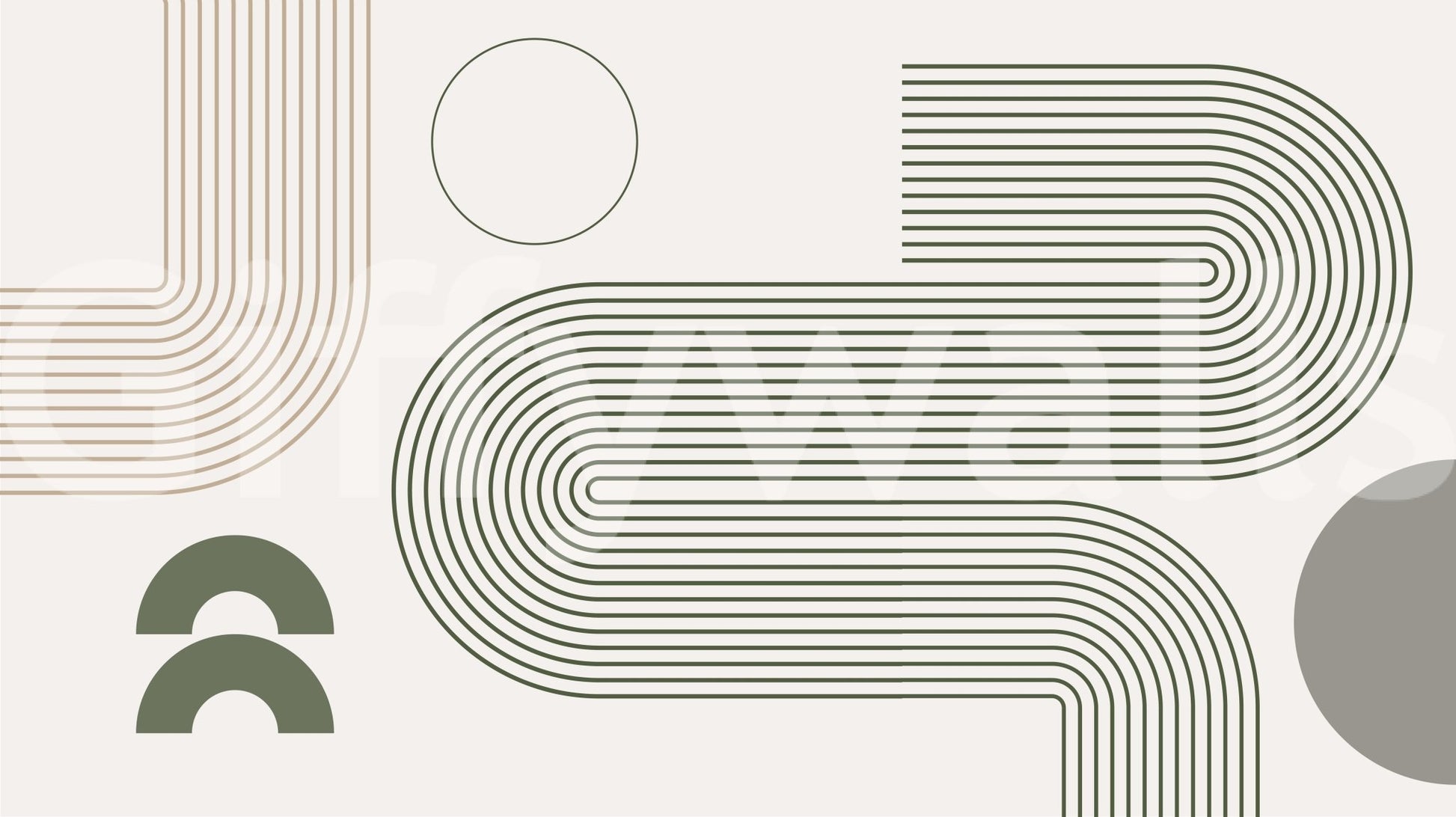 Subtle retro wallpaper pattern close-up

