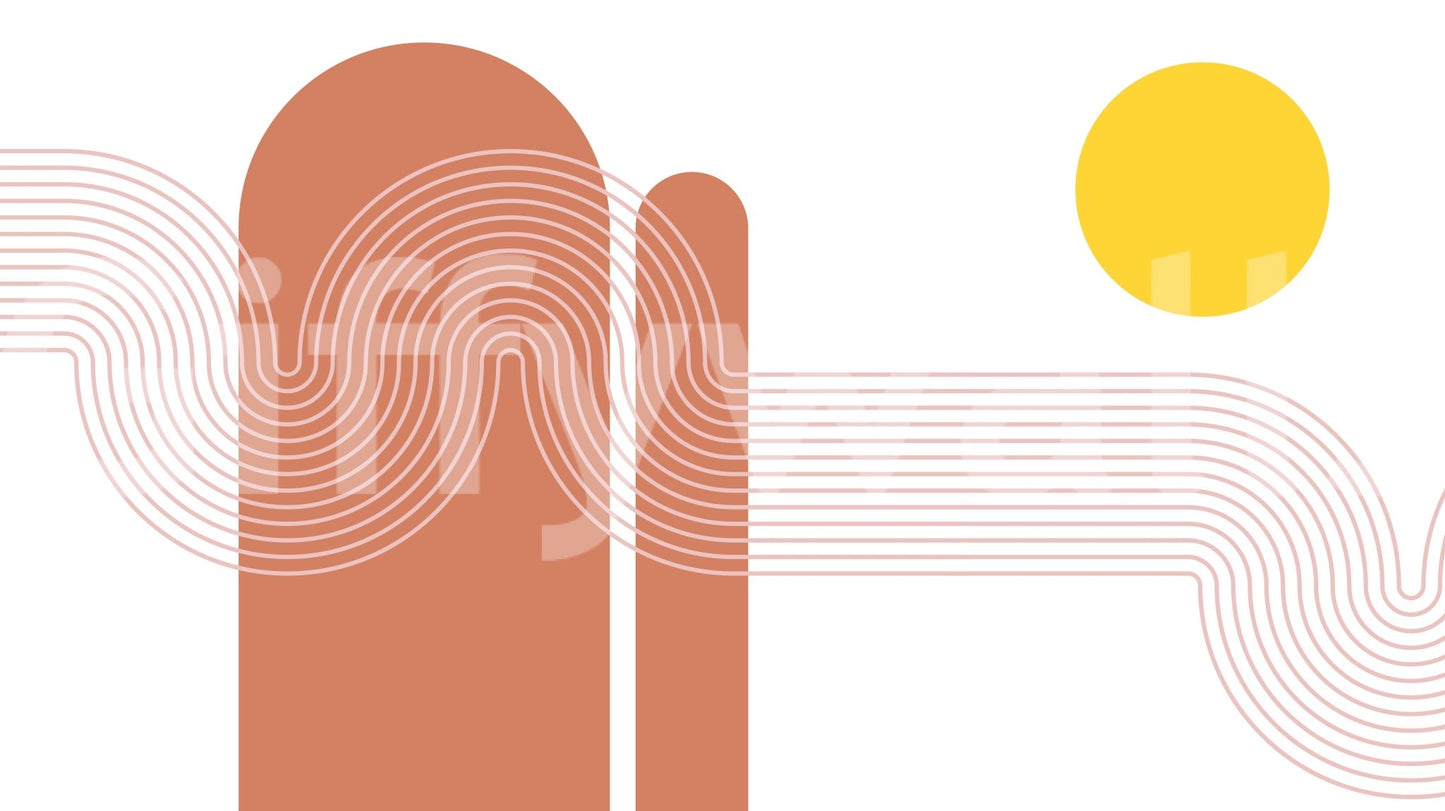 Subtle color gradients wallpaper detail

