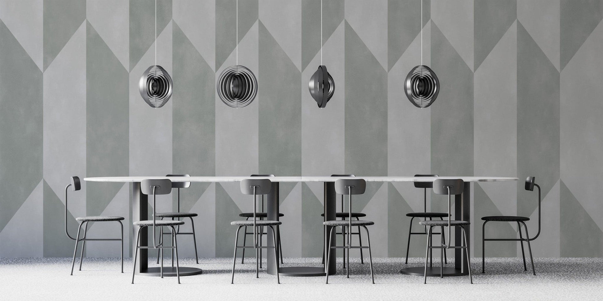 Subtle panel texture wallpaper design B654
