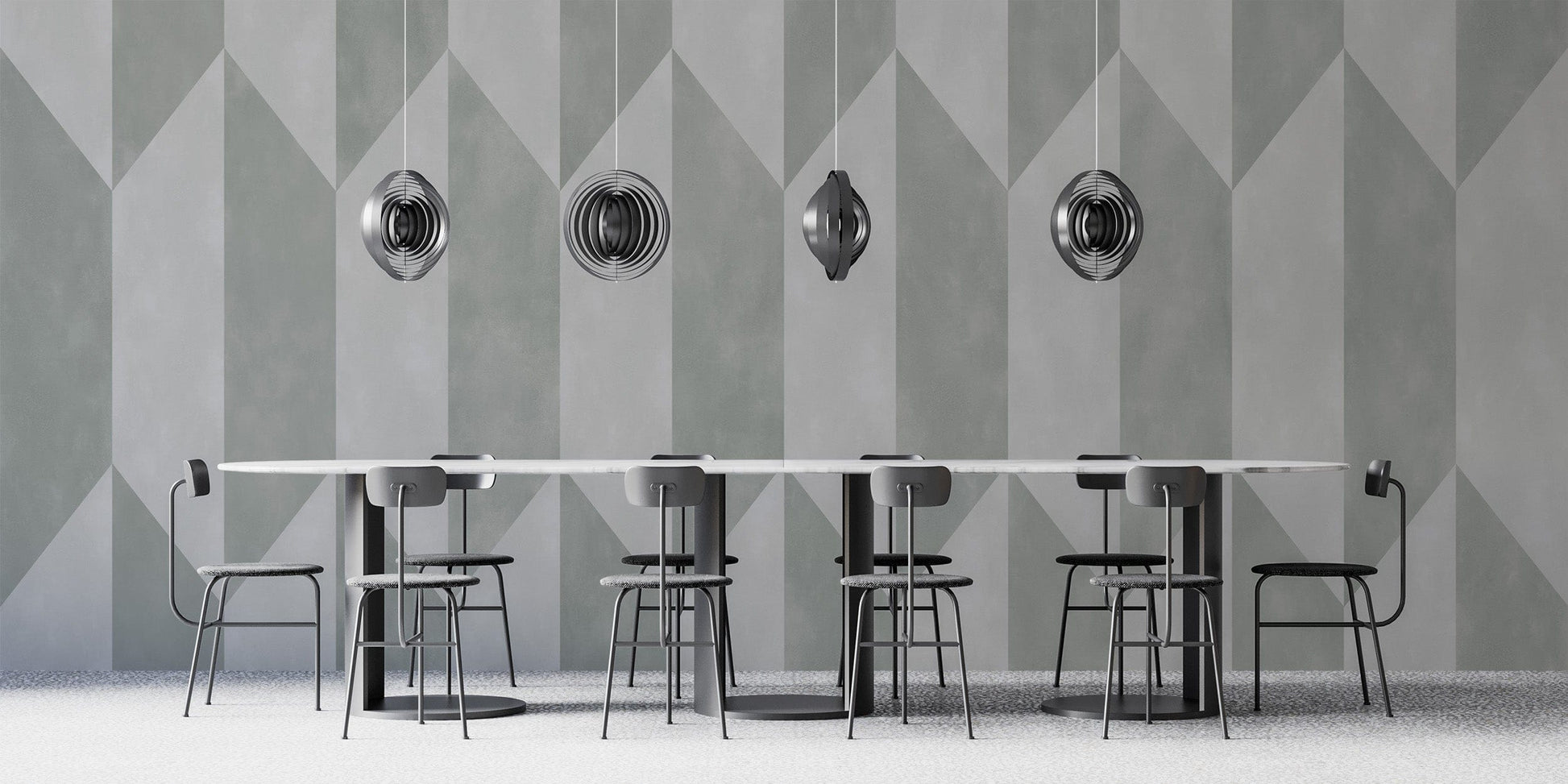 Subtle panel texture wallpaper design
