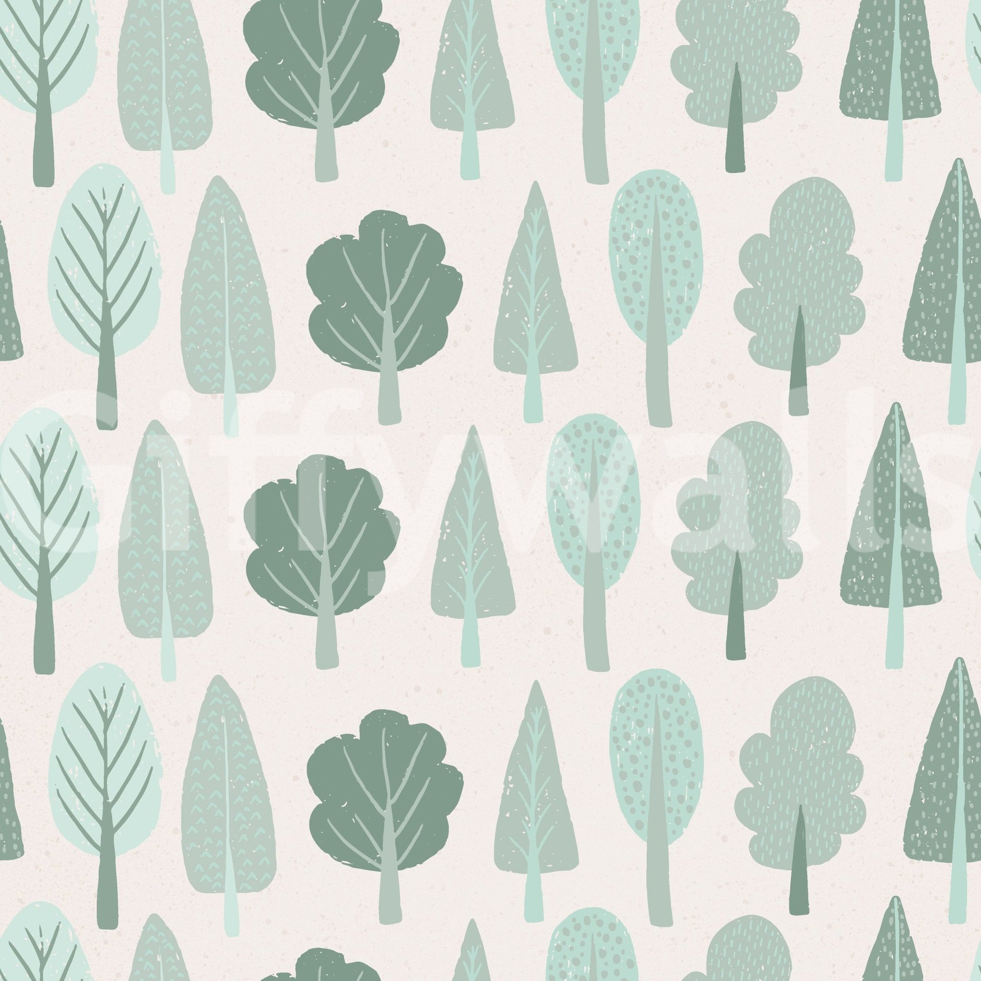 Subtle natural wallpaper mural
