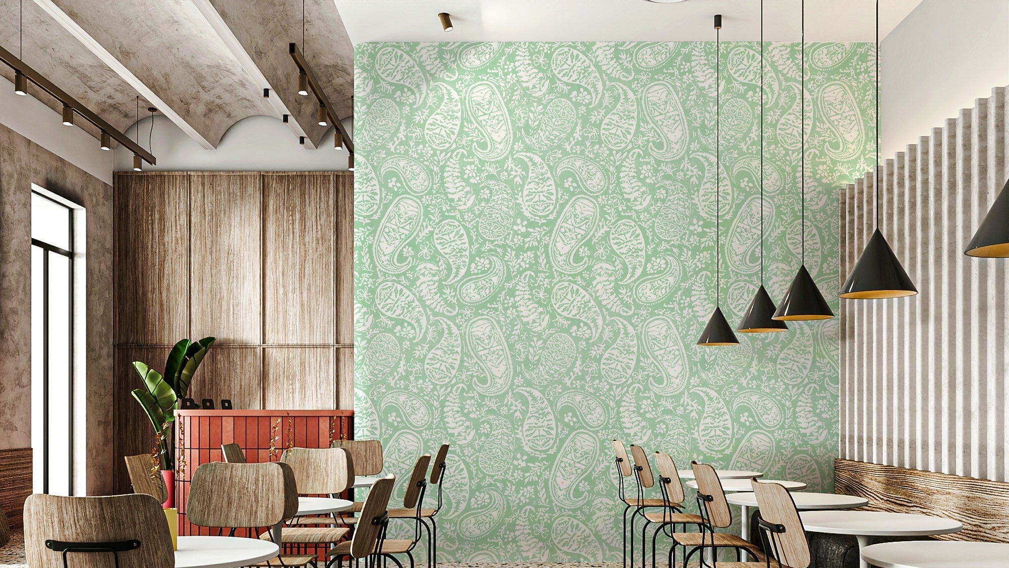 Calming palette of soft mint greens. GD3104

