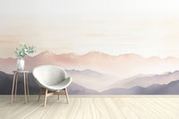 Misty mountain mural adds charm to interiors C449
