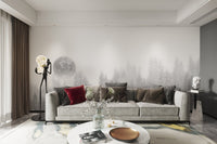 Misty forest moon wallpaper for walls
