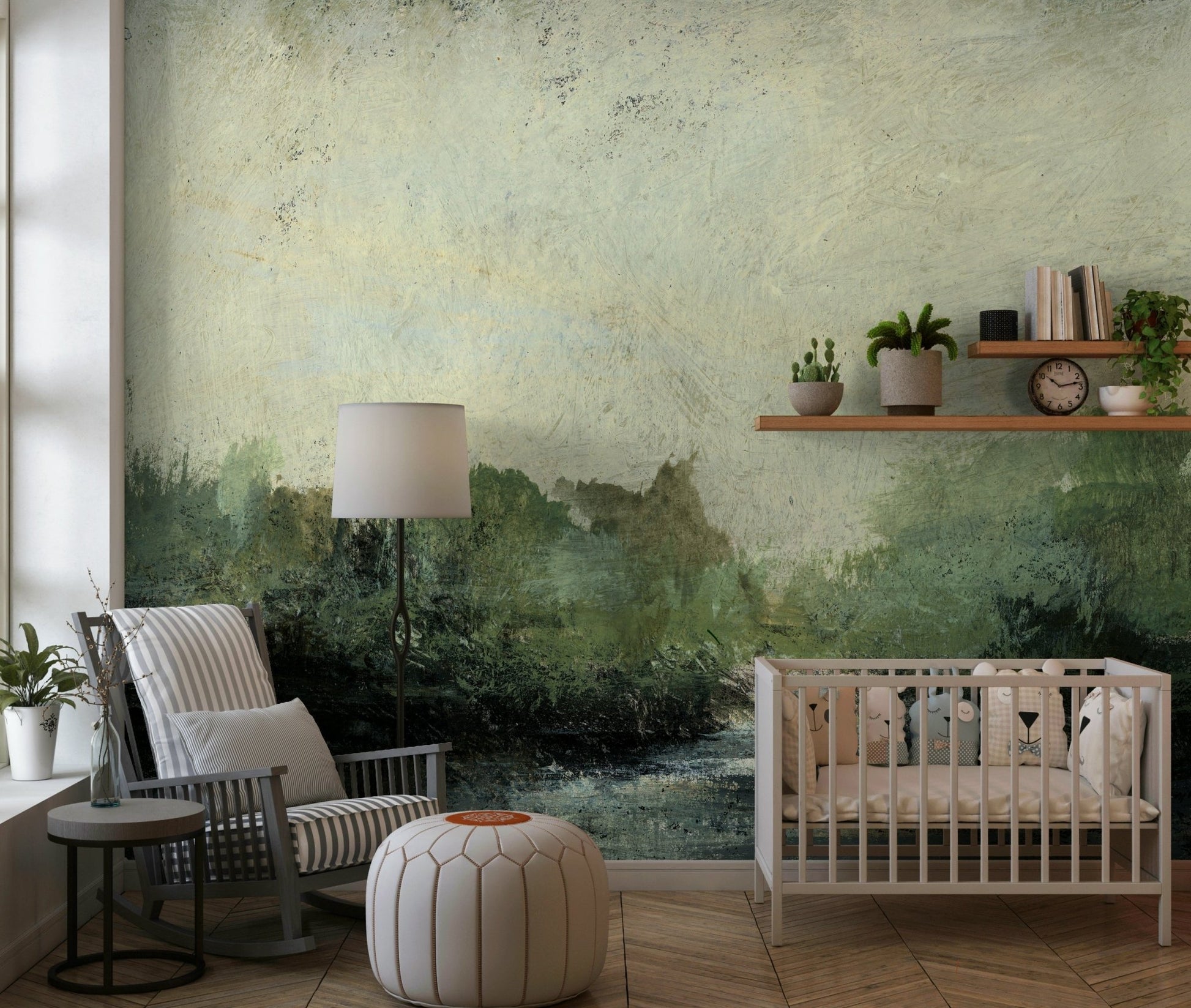 A classic natural theme wallpaper for walls.