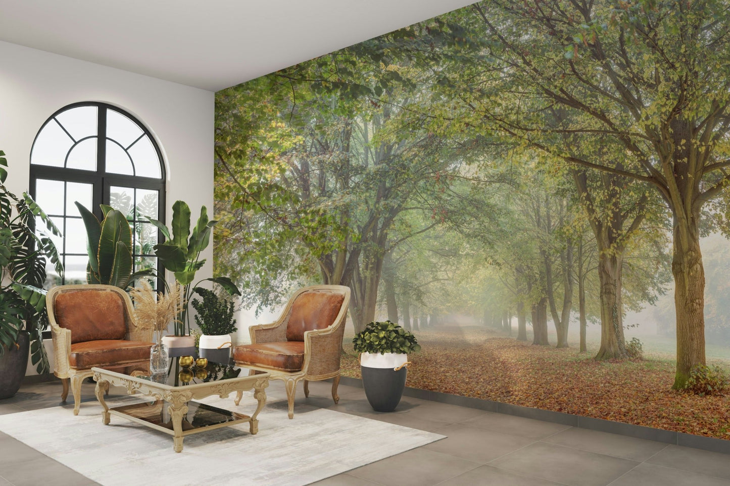 The composition is full and detailed.

