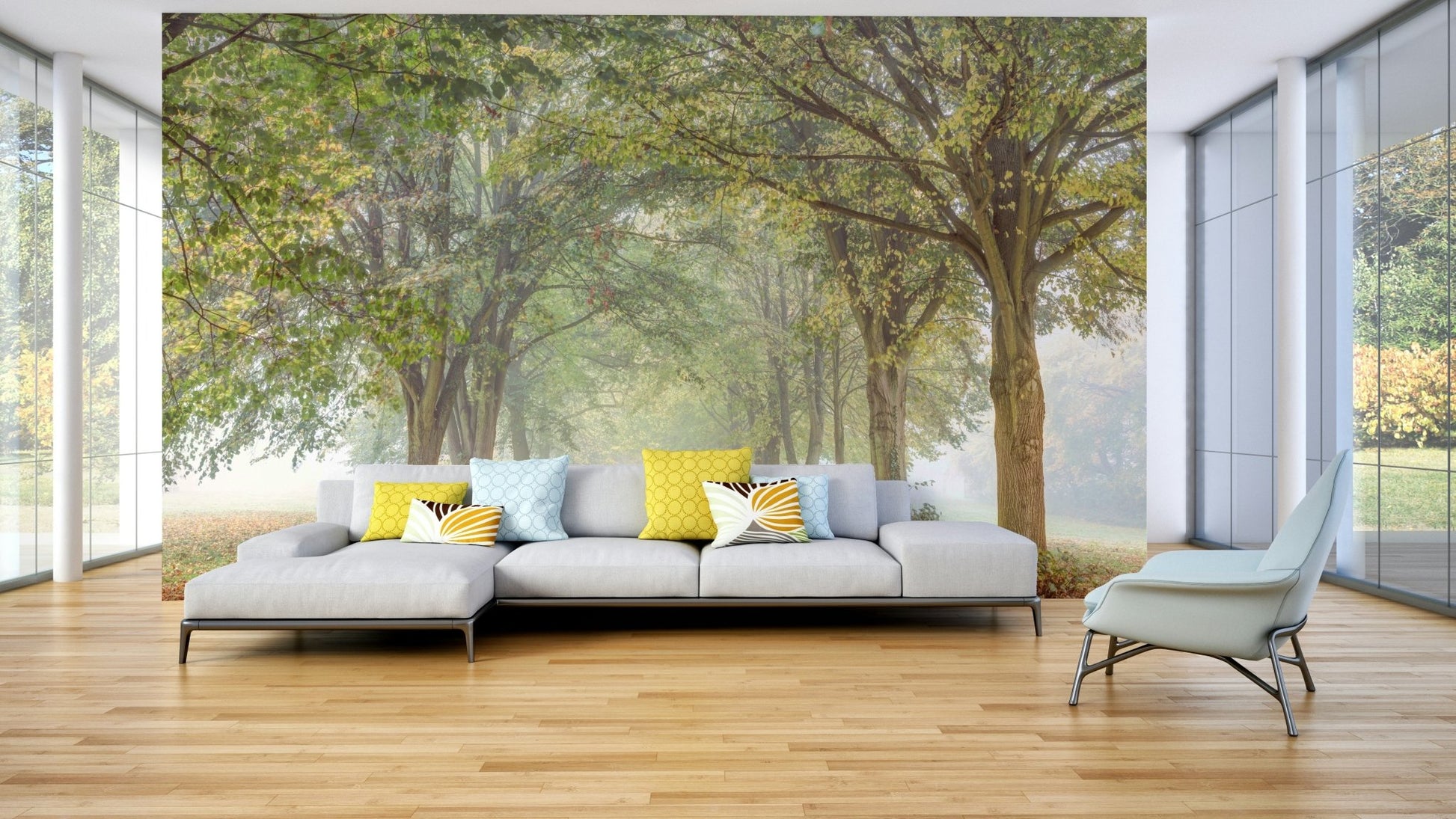 The overall feel is quiet and serene.

