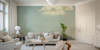 Adds a serene, ethereal touch to any room with its foggy landscape

