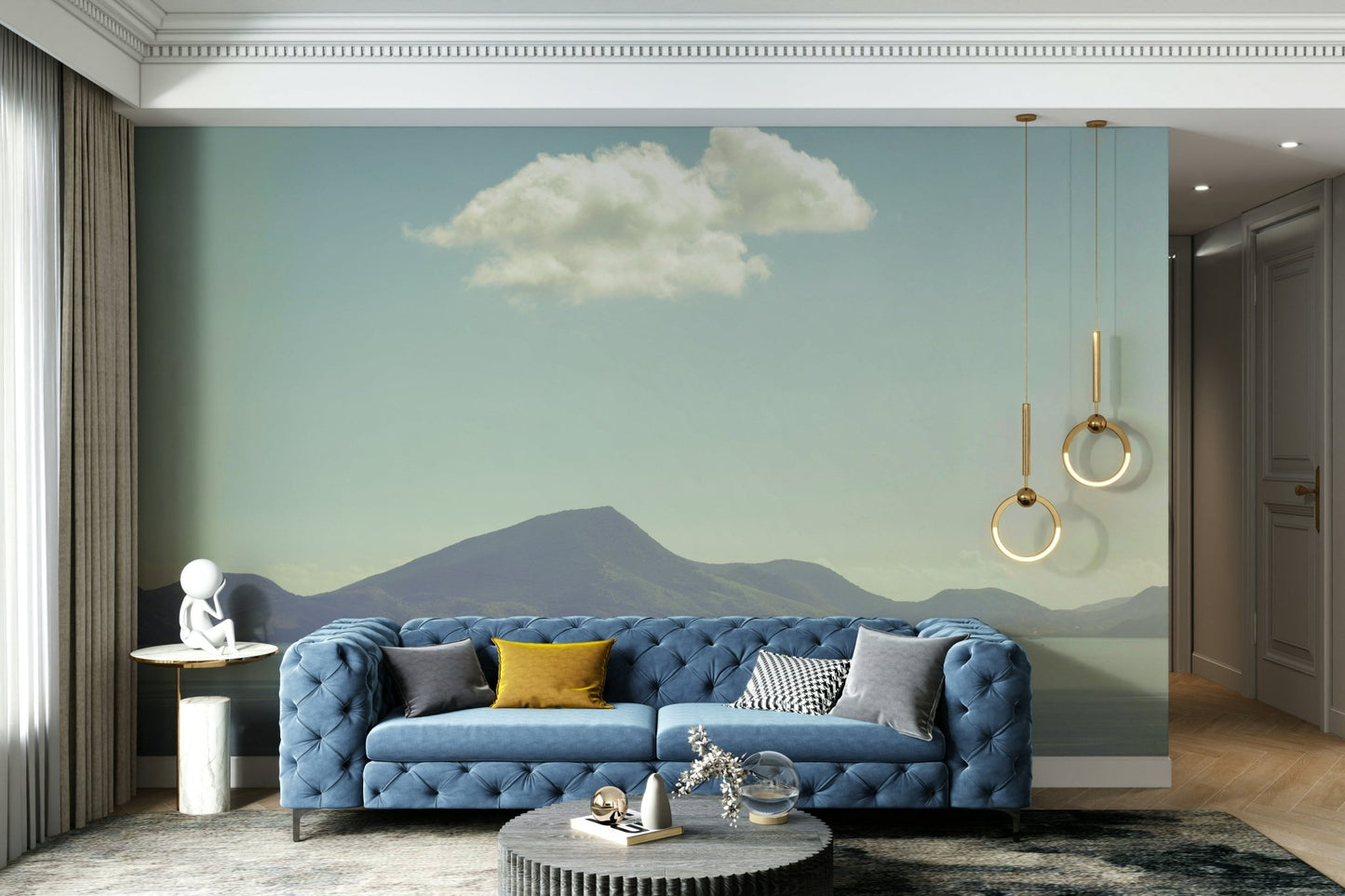Perfect mural wallpaper for living rooms, bedrooms, and offices

