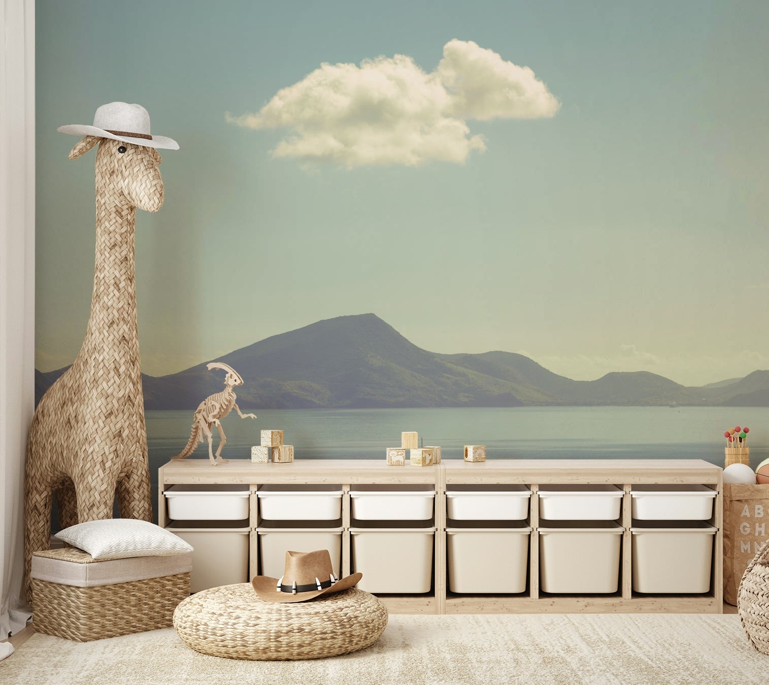 Subtle tones and misty imagery bring nature’s tranquility indoors

