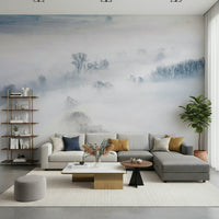 A serene dreamy woodland wall mural for your decor.