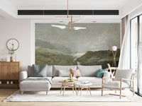 A tranquil subtle fog wall mural for your decor.