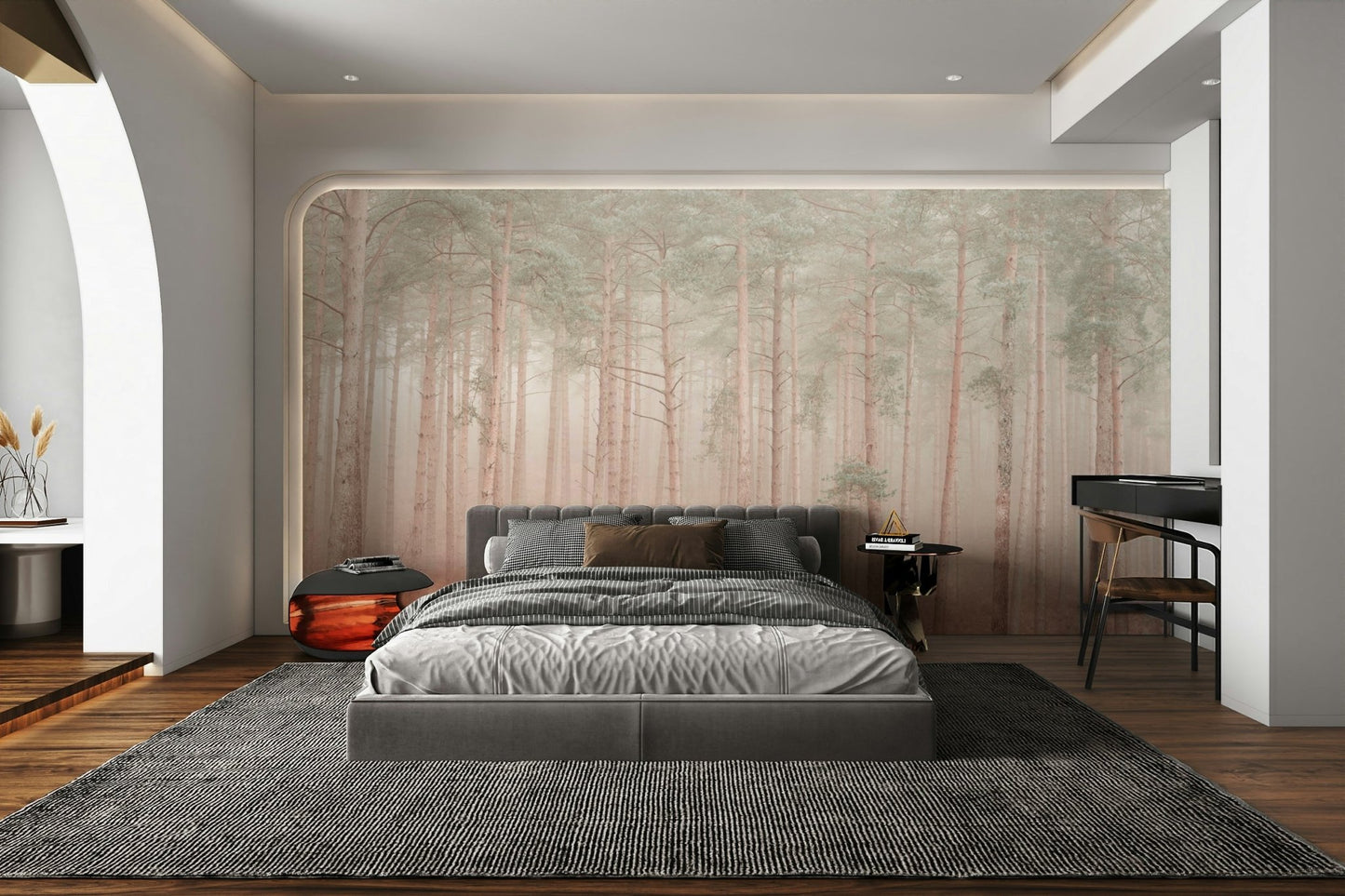 The style is artistic and natural.

