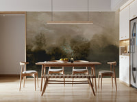 A classic forest theme wallpaper for walls.