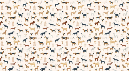 Canine Medley Wallpaper